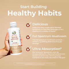 Organic Cordyceps Mushroom Liposomal