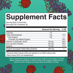 Organic Kids Immunity Gummies