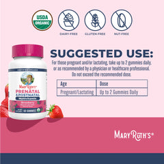 Organic Prenatal & Postnatal Multivitamin Gummies