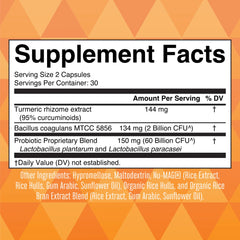 Probiotic Turmeric+