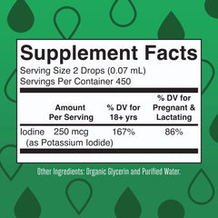 Iodine Liquid Drops