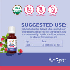 Organic Teen Precision Probiotic Digestive Liquid Drops